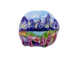 Rocky Mountain Spring Lentil Focal Bead