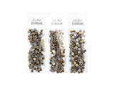 Looking to add a touch of glamour and elegance to your handmade DIY jewelry, costumes, or decor? Look no further than Crystal Lane Flat Back Rhinestones SS20 (4.7mm) in Metallic Gold! These high-quality, foil-backed rhinestones are made from dazzling crystal and will add an exceptional shine to any project you create. With 144 pieces per pack, you'll have the freedom to create bold designs that will take everyone's breath away. Bring out your inner artist and make a statement with Crystal Lane's Metallic Gold flat back rhinestones - your one-stop shop for all things bling and sparkle!