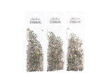 Add some dazzling and affordable bling to your DIY jewelry designs with Crystal Lane Flat Back Rhinestones ss12 (3mm) in Crystal AB. Crafted from high-quality crystal material, these rhinestones will add an unmistakable sparkle to any jewelry piece that’s sure to turn heads. With a pack containing 432 pieces, the possibilities for adding luxurious accents to your designs are endless. So, why wait? Elevate your creativity and make a statement with these stunning flat back rhinestones today.
