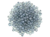 Fire-Polish 2mm : Luster - Transparent Blue (50pcs)