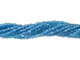 Fire-Polish 2mm : Flash Pearl - Capri Blue (50pcs)