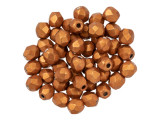 Add a touch of sparkling color to your jewelry designs with these exquisite Czech Fire-Polish Beads. Crafted from high-quality Czech glass, these 3mm beads feature a stunning Saturated Metallic Russet Orange hue that will elevate any handmade or DIY jewelry or craft project. Their round shape and faceted design create extra brilliance, inviting light to dance off each bead and create a mesmerizing effect. Whether you're creating a multi-stranded bracelet, a statement necklace, or a pair of chandelier earrings, these beads will infuse your designs with small touches of shining style. Embrace your creativity and let these beads be the radiant centerpiece of your next project.