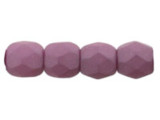 Fire-Polish 3mm : Saturated Lavender (50pcs)