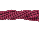 Add a burst of brilliant color to your jewelry designs with the Czech Glass 3mm Saturated Fuchsia Fire-Polish Bead Strand by Starman. These sparkling round beads are crafted from faceted Czech glass, radiating with vibrant hues that will bring your creations to life. At a tiny 3mm size, these versatile beads can be woven into multi-stranded bracelets, dangle from elegant chandelier earrings, or incorporated into any other handmade or DIY project your creative spirit desires. Let your imagination run wild and create stunning pieces that exude shining style and irresistible charm. Choose these fire-polished beads, and watch as your jewelry designs come alive with their captivating brilliance.