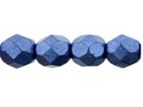 Fire-Polish 6mm : ColorTrends: Saturated Metallic Navy Peony (25pcs)