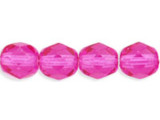 Pearl Coat - Fire-Polish 6mm : Coated - Violet (100pcs)