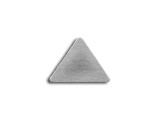 Sterling Silver Blank, Triangle, Small, 9.5x12mm (Each)