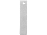 ImpressArt Pewter Blank, Rectangle with Hole (Each)