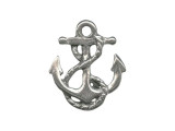 Anchor charms, jewelry and tattoos have been popular for centuries, and not just for sailors. Anchors not only show a love for the sea, but also are a symbol of strength and stability. An anchor can represent a person, place or belief that is always there for you: your rock, your anchor in stormy weather.   When you combine this symbolism with the anchor's close resemblance to a cross, it's no surprise that anchors are also a favorite symbol for many Christians: it’s a reminder that with Christ as your anchor in the tumultuous sea of life, your anchor gives hope and helps keep you steady throughout the storms of temptation and upheaval.  Questions? E-mail us for friendly, expert help!  