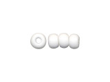 Czech Glass Bead, "E" Beads, Size 6/0 - White (50 gram)