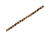 Tiger Eye Gemstone Beads, Round, 3mm (strand)