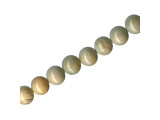 Silver Mist Jasper Gemstone Beads, Round, 8mm (strand)