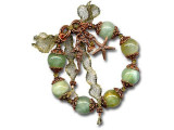 Copper Beads, Ring, Triple Twist #26-813-300