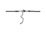 Adjustable 18-20" Calypso Snake Chain Necklace - Black Gunmetal (pack)