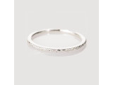 Sterling Silver Stardust Companion Ring 0.8mm Wide, Size 4 (Each)