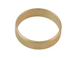 Brass Ring Blank, 5mm Band, Size 8 (each)
