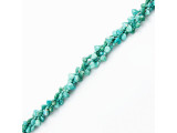 Chinese Turquoise Faceted 9x9mm Drop Gemstone Beads - Special Purchase (strand)