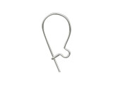 Stainless Steel Kidney Ear Wire, 14mm (gross)