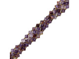 Cacoxenite 8mm Faceted Bicone Gemstone Bead (strand)