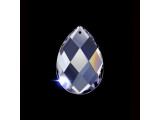 Asfour Crystal Chandelier Part, 50mm Swedish Cut Pear Shape - Crystal (Each)