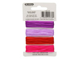 Elonga Cord, 0.7mm - Purple/ Red/ and Pink (Each)