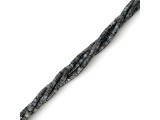 Larvikite 2x4mm Gemstone Heishi Beads #21-304-176