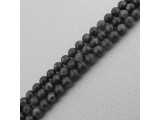 Blue Flash Dark Labradorite 10mm Round Gemstone Beads #21-880-964
