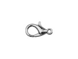 12mm Lobster Clasp - White Plated (dozen)