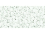 The uniform size and shape of Toho seed beads make them an excellent choice for beadwork and consistently-sized spacers.Toho seed beads are usually colorfast; however, galvanized and silver-lined  beads may fade over time. Protect them from bleach, excessive friction and direct sunlight to keep them looking like new. Seed Bead Facts What are seed beads? Popular, tiny glass beads commonly used for weaving and embellishment.How are they made? Glass is pulled or drawn using a hollow tube, and then   the glass is cut in small pieces. They are sometimes reheated to round   the ends.What's that funny little zero? That zero refers to   the number of aughts, which is a unit used to indicate the size of   small beads. The scale is inverted, so larger numbers of aughts   correspond to smaller beads (i.e. the bigger the number, the smaller   the bead). Size 11 would be 00000000000, but since that takes up too much   room, it is abbreviated to 110.  See Related Products links (below) for similar items and additional jewelry-making supplies that are often used with this item. 