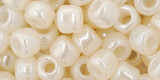 TOHO Glass Seed Bead, Size 3, Ceylon Lt Ivory (tube)