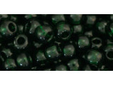 TOHO Glass Seed Bead, Size 6, Transparent Green Emerald (Tube)