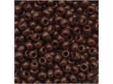 TOHO Glass Seed Bead, Size 8, 3mm, Opaque Oxblood (Tube)