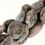 Fossilized Stone Beads