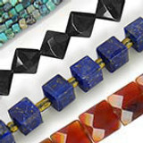 Square Gemstone Beads