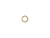 Raw Brass Jump Ring, Round, 4mm (ounce)