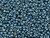 TOHO Glass Seed Bead, Size 11, 2.1mm, Galvanized Peacock Blue (Tube) TOHO Glass Seed Bead, Size 11, 2.1mm, Galvanized Peacock Blue (Tube)