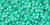 TOHO Glass Seed Bead, Size 11, 2.1mm, PermaFinish - Silver-Lined Milky Teal (tube)