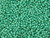 TOHO Glass Seed Bead, Size 11, 2.1mm, PermaFinish - Matte Galvanized Green Teal (Tube)