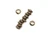 TierraCast 5mm Large-Hole Nugget Heishi Beads - Antiqued Brass Plated (10 Pieces)