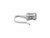 JBB Findings Silver Plated Center-Crimp Tube with Hook, 3.8mm I.D. (Each) JBB Findings Silver Plated Center-Crimp Tube with Hook, 3.8mm I.D. (Each)