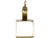 Antiqued Brass Plated Donut Bail for 30mm #4439, with Inner Frame (Each) Antiqued Brass Plated Donut Bail for 30mm #4439, with Inner Frame (Each)