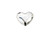 PRESTIGE 2808 10mm Heart Flatback Crystal PRESTIGE 2808 10mm Heart Flatback Crystal