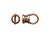 JBB Findings Antiqued Copper Center-Crimp Tube with Loop, 4.5mm I.D. (Each) JBB Findings Antiqued Copper Center-Crimp Tube with Loop, 4.5mm I.D. (Each)
