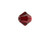PRESTIGE 5328 8mm Bicone Bead Siam (6 Pieces) PRESTIGE 5328 8mm Bicone Bead Siam (6 Pieces)