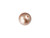 PRESTIGE 5818 8mm Round Half-Drilled Crystal Pearl Rose Gold (10 Pieces) PRESTIGE 5818 8mm Round Half-Drilled Crystal Pearl Rose Gold (10 Pieces)