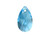 PRESTIGE 6106 28mm Pear-Shaped Pendant Aquamarine