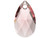 PRESTIGE 6106 16mm Pear-Shaped Pendant Rose Peach PRESTIGE 6106 16mm Pear-Shaped Pendant Rose Peach
