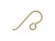 Yellow Niobium French Hook Earring Wires (pair) Yellow Niobium French Hook Earring Wires (pair)