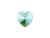 PRESTIGE 6228 14mm Heart Pendant Emerald Shimmer (6 Pieces) PRESTIGE 6228 14mm Heart Pendant Emerald Shimmer (6 Pieces)