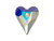 PRESTIGE 6240 12mm Wild Heart Pendant Crystal AB (6 Pieces) PRESTIGE 6240 12mm Wild Heart Pendant Crystal AB (6 Pieces)